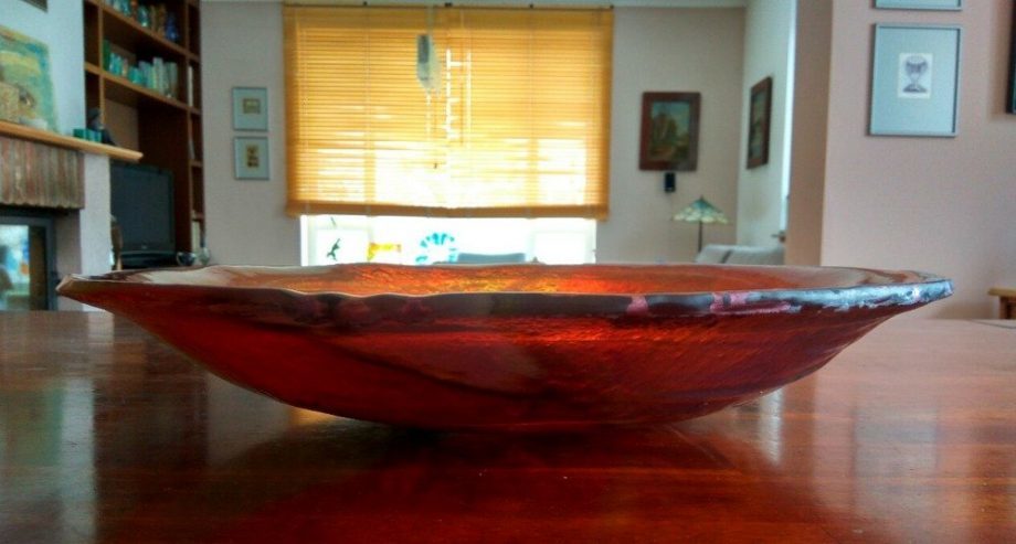 Atelier Hlavina: Darina Szöllösiová - Glass bowl - bronze