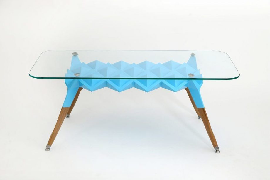 Atelier Hlavina: Šimon Majlát - Blue hedgehog - coffee table