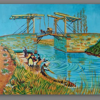 Atelier Hlavina: Vladimír Kováč - Langlois most v Arles , 1888, Van Gogh