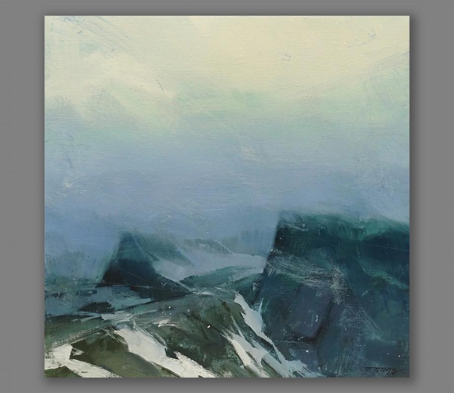 Atelier Hlavina: Tibor Nagy - Blue Mountains II