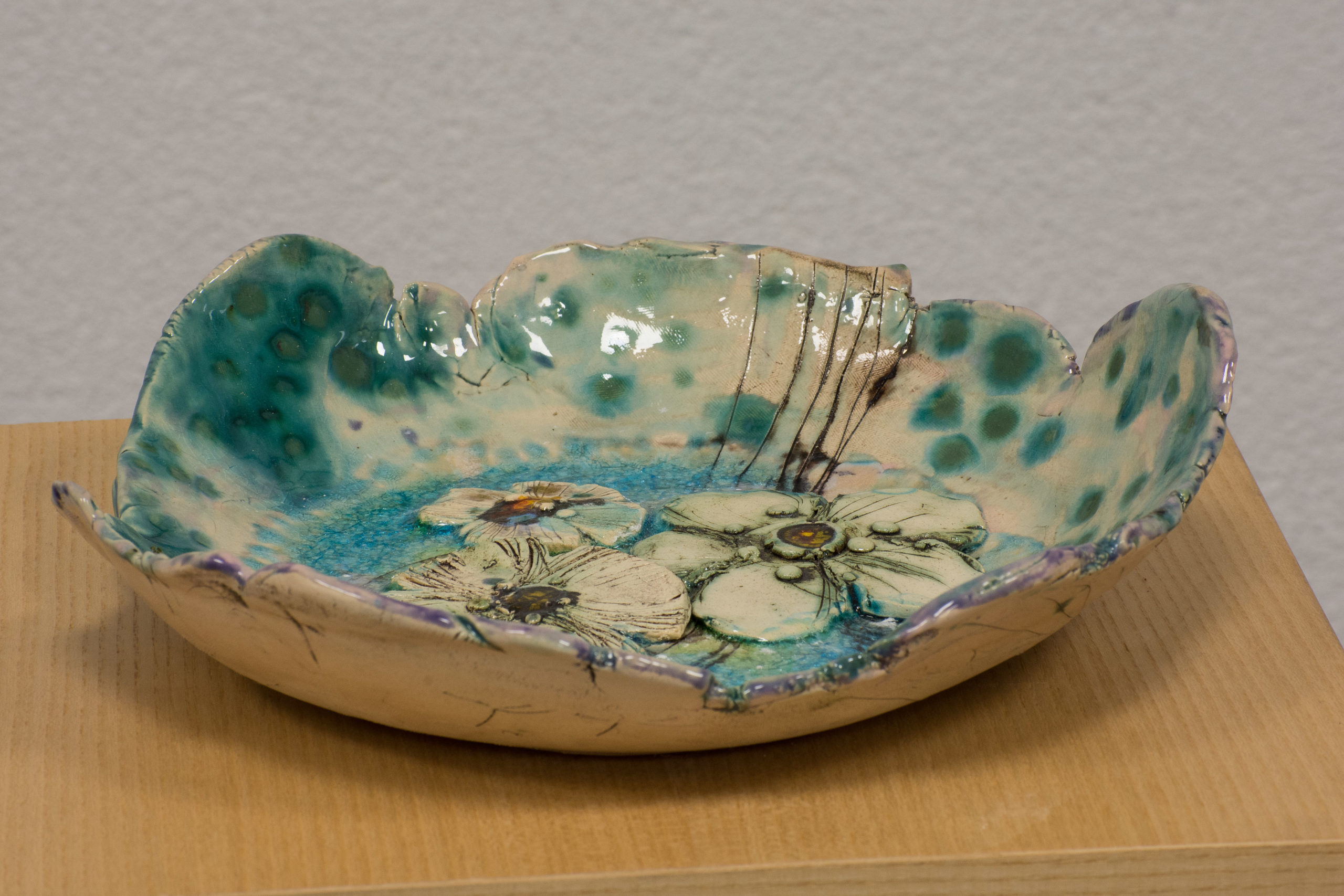 Atelier Hlavina: Mária Horváthová – Turquoise – bowl