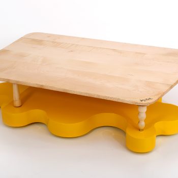 Atelier Hlavina: Šimon Majlát - Konferenčný stolík Yellow shapes