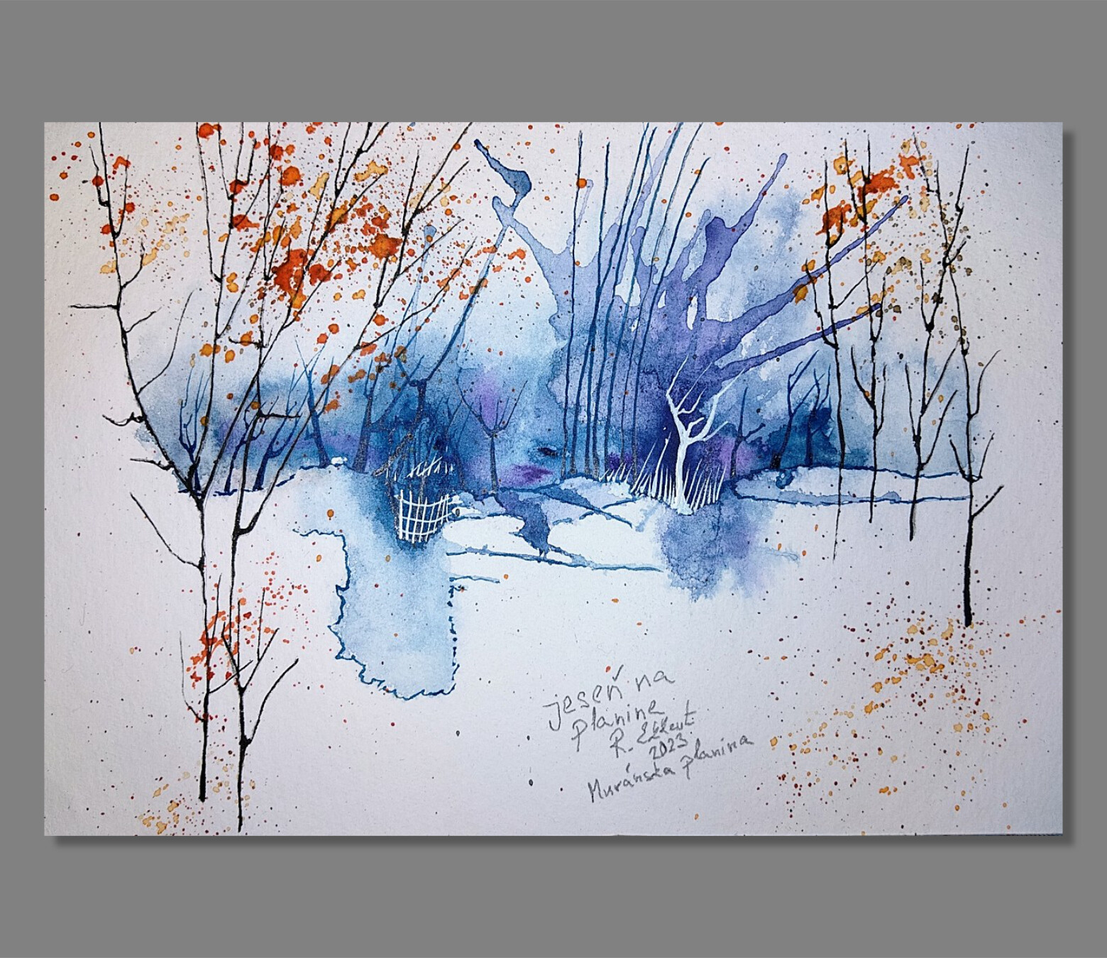 Atelier Hlavina: Rastislav Ekkert – Autumn in a nature